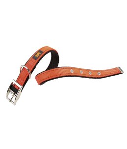 Ferplast halsband dual nylon oranje a:45-53cm en b:25mm