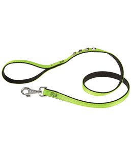 Ferplast hondenriem dual pyramids nylon groen - 120cm x 20mm