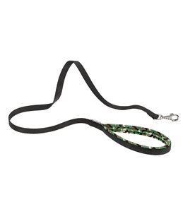 Ferplast hondenriem daytona fantasy nylon zwart - 120cm x 15mm