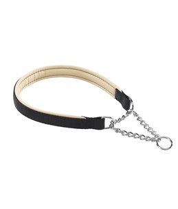 Ferplast halsband daytona nylon zwart a:55cm en b:20mm