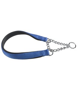 Ferplast halsband daytona nylon blauw a:55cm en b:20mm