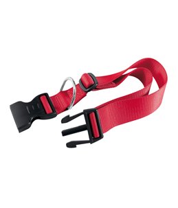 Ferplast halsband club nylon rood a:45-70cm en b:40mm