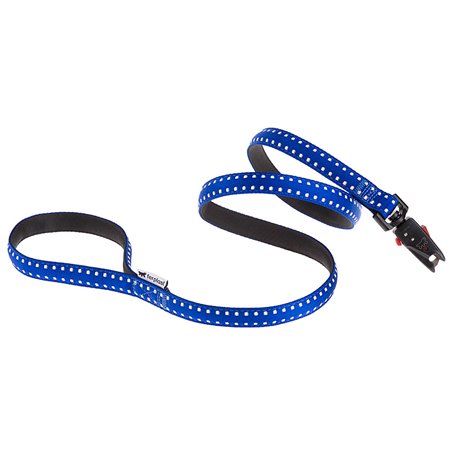 Ferplast hondenriem / leiband cricket nylon blauw - 120cm x 15mm