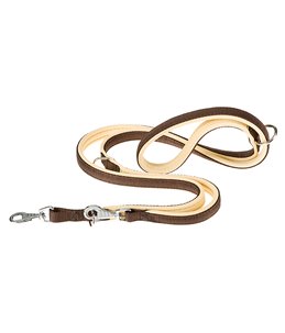 Ferplast hondenriem / leiband daytona nylon bruin 200cm x 15mm