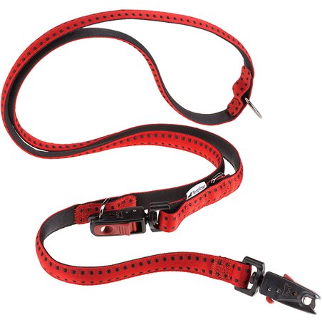 Ferplast hondenriem / leiband cricket nylon rood - 200cm x 25mm