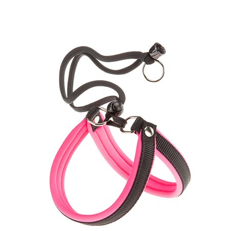 Ferplast hondentuig agila fluo 1 nylon roze - a:26-38cm en b:26-38cm - 15mm