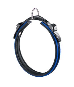 Ferplast halsband ergocomfort nylon blauw - a:34-42cm en b:15mm