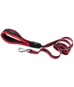 Ferplast hondenriem / leiband ergocomfort nylon rood - 120cm x 20mm