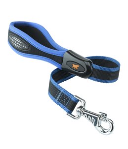 Ferplast hondenriem / leiband ergocomfort nylon blauw - 55cm x 25mm