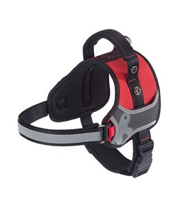 Ferplast hondentuig hercules extra small  nylon rood - a:29-36cm en b:42-52cm