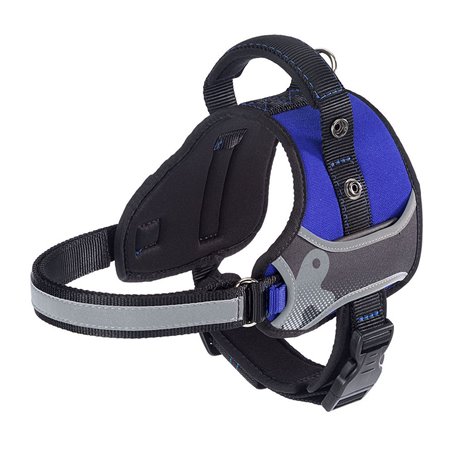 Ferplast hondentuig hercules small nylon blauw - a:39-47cm en b:50-60cm