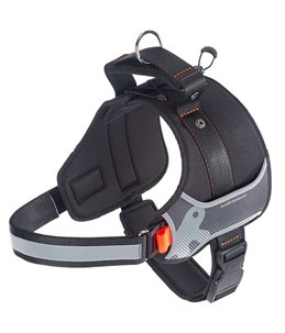 Ferplast hondentuig hercules xxl nylon zwart - a:65-75cm en b:90-110cm