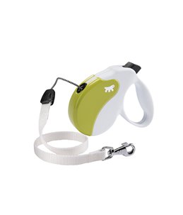 Ferplast amigo rollijn m koord groen/wit - 5m