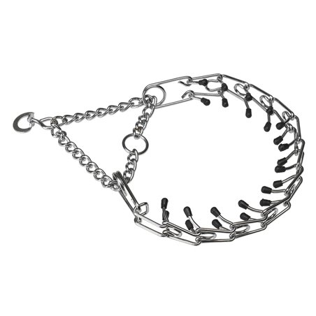 Ferplast wurgketting / halsband chroom ca6002 - a:46-62cm