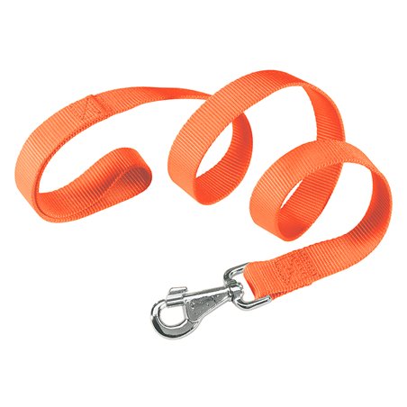 Ferplast hondenriem / leiband club nylon oranje - 120cm x 15mm