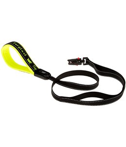 Ferplast hondenriem / leiband sport dog nylon geel met matic sluiting - 120cm x 20mm