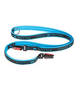 Ferplast hondenriem / leiband sport dog nylon blauw - 200cm x 15mm