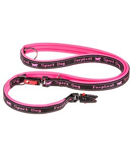Ferplast hondenriem / leiband sport dog nylon roze - 200cm x 20mm