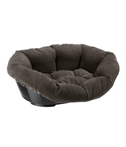 Ferplast sofa prestige 4 mand incl. kussen grijs/bruin - 64x48x25cm