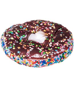 Choco donut kussen
