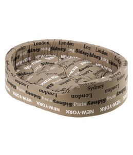 Dandy 95 katoen bruin steden