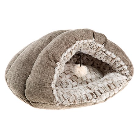 Ferplast kattenmand tufli rechthoek grijs - 52x39x26cm