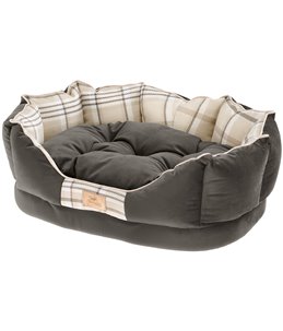 Ferplast mand charles 60 ovaal bruin - 56x42x20cm