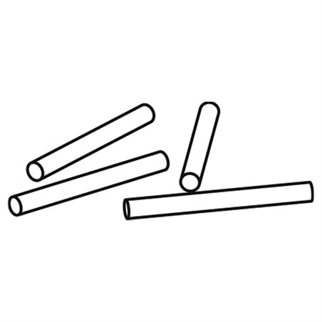 Cha 4130 zitstok 3 stuks 18cm