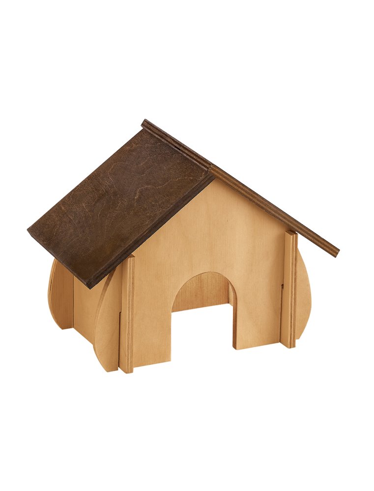 SIN 4648  HAMSTERHUIS HOUT