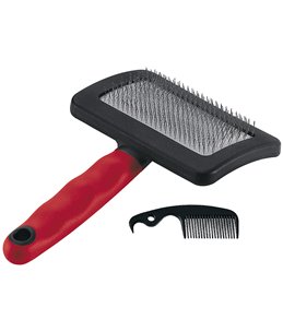 Ferplast gro 5948 slicker xlarge borstel voor honden - 19x12,1x4,2cm