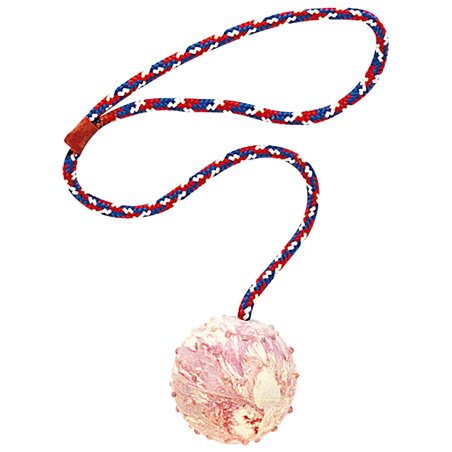 Ferplast pa 6532 bal met koord - ø6,3 x 60cm