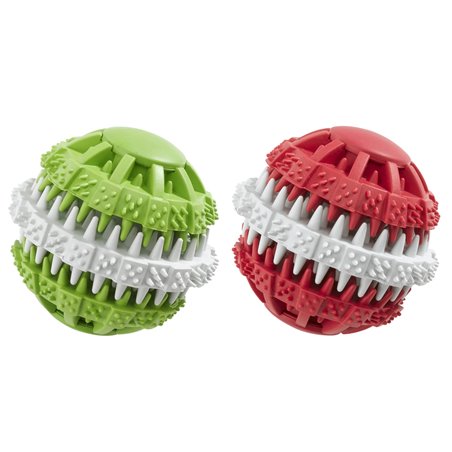 Ferplast pa 6586 tandverzorgende bal speeltje voor honden - ø7,5cm