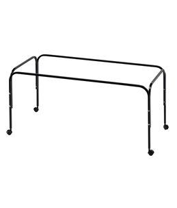 Ferplast konijnenkooi rabbit 120 standaard zwart op wielen - 114,5x53x49,2cm