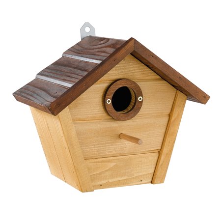 Natura n4 houten vogelhuis