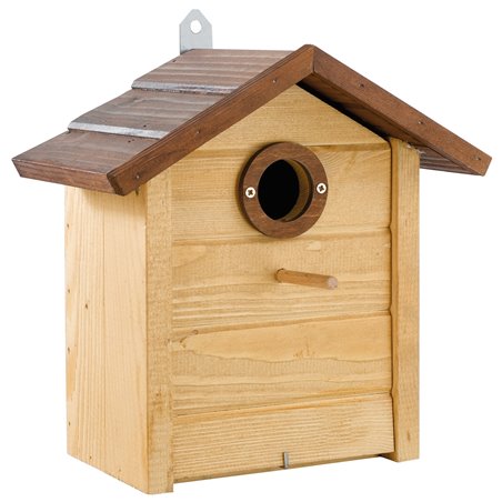 Natura n6 houten vogelhuis