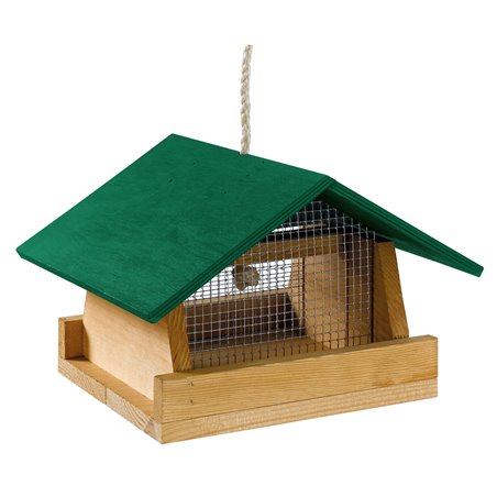 Natura f1 houten vogelhuis