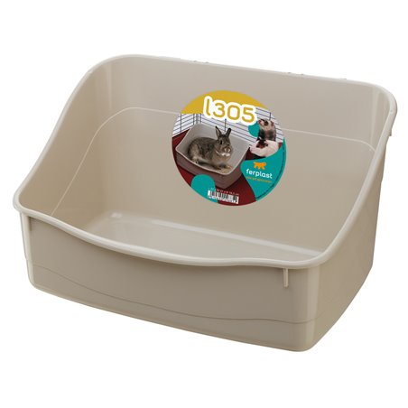 Ferplast l305 toilet voor konijnen - 37x27x18,5cm