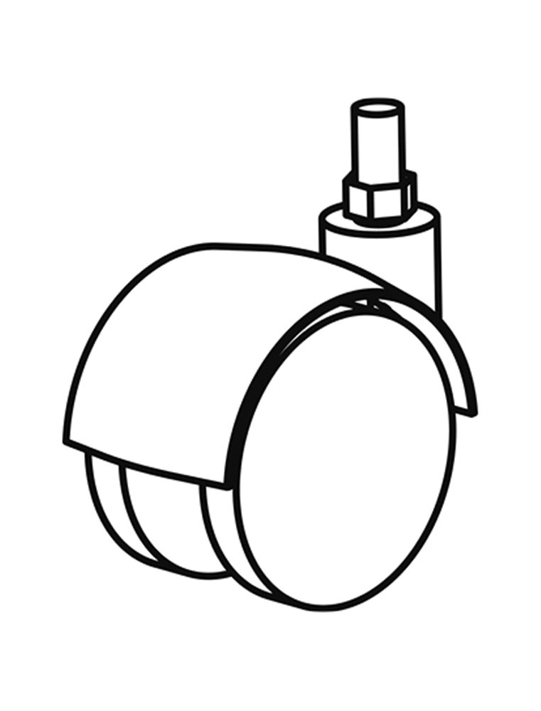 L151 WIELTJES, SET 4 STUKS