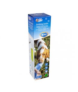 Drinkfles voor de hond 450ml roze