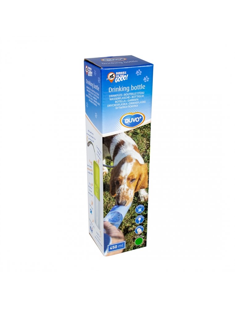 Honden Drinkfles Hond Blauw 450ml