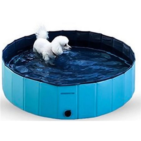 Hondenzwembad - blauw/licht blauw - 30 x 30 x 10cm