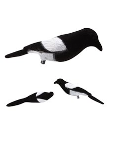 Ekster Kunststof/ Kunstof lokvogel/ Nep Ekster