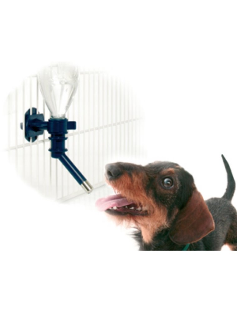 Drinkfles houder voor in de bench of draadkooi