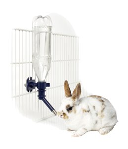 Drinkfles houder voor in de bench of draadkooi