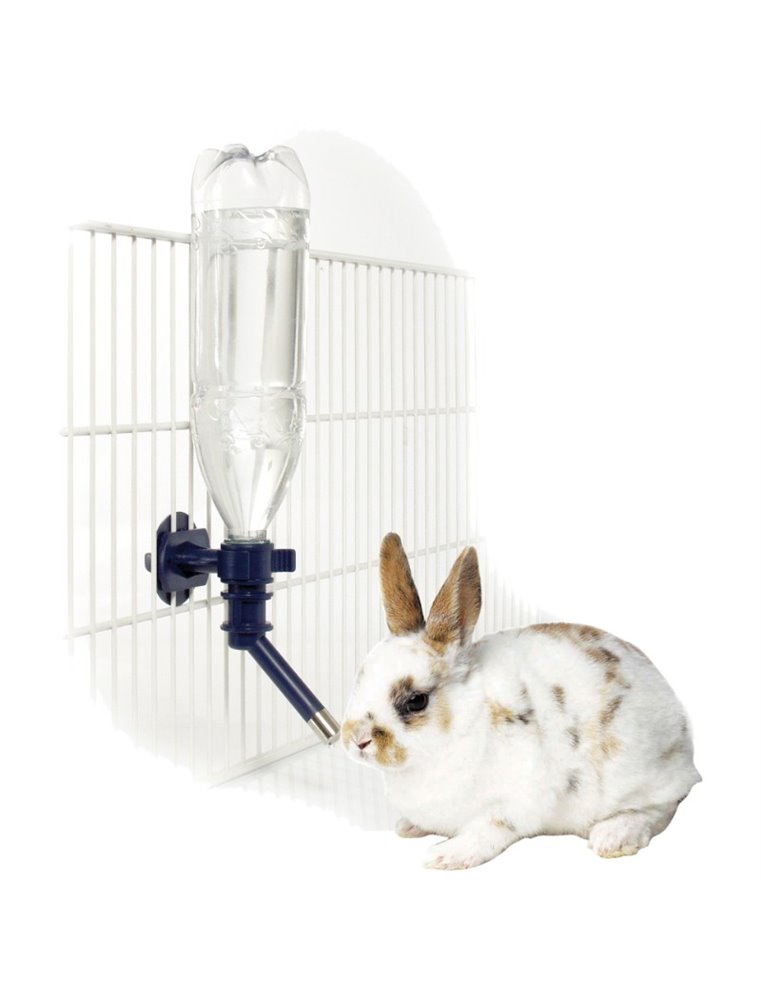 Drinkfles houder voor in de bench of draadkooi