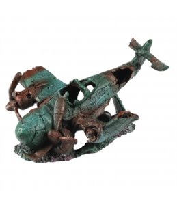 Gezonken vliegtuig 2 32,5x21,5x18cm