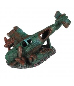 Gezonken vliegtuig 1 17x12,5x11cm