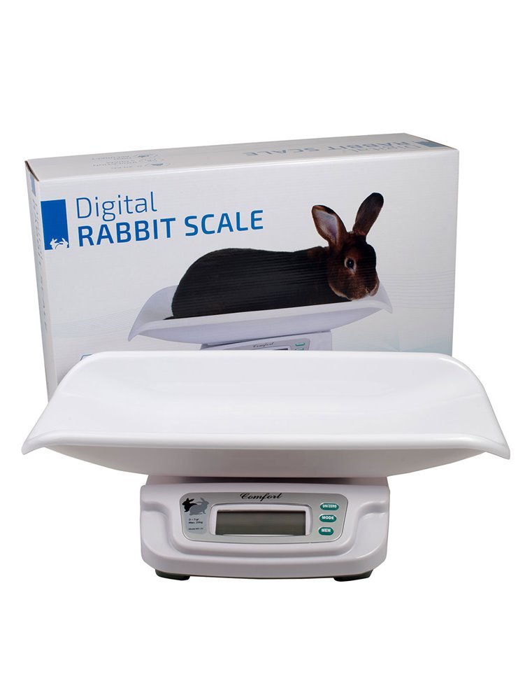 Konijnen weegschaal digitaal max. 20 kg