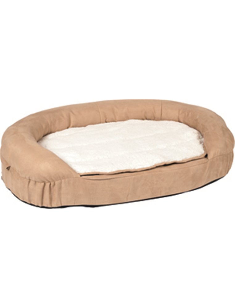 Flamingo Orthopedisch Hondenkussen - 120 x 72 x 24 cm - Beige