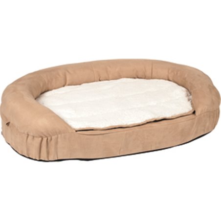 Flamingo orthopedisch hondenkussen - 120 x 72 x 24 cm - beige